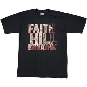 NWOT Vintage Y2K Faith Hill Breathe Album Promo Graphic Tee Single Stitch Large